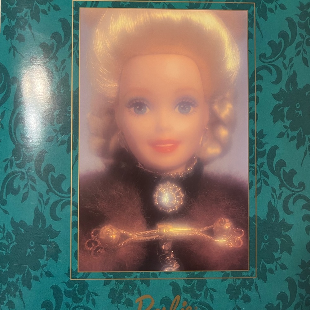 Holiday Caroler Porcelain Barbie Collction